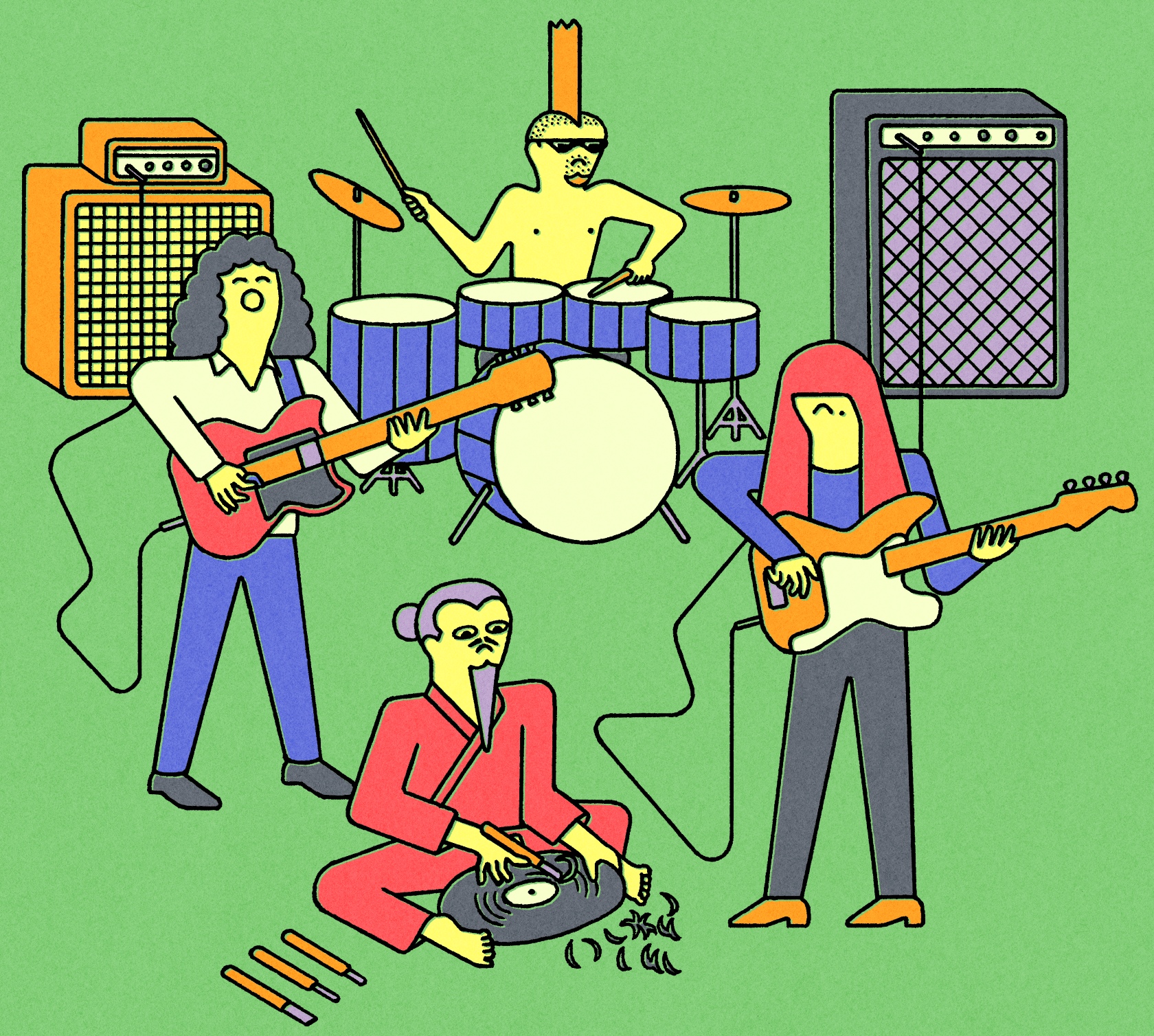 Viniyl Record Carver in Japan