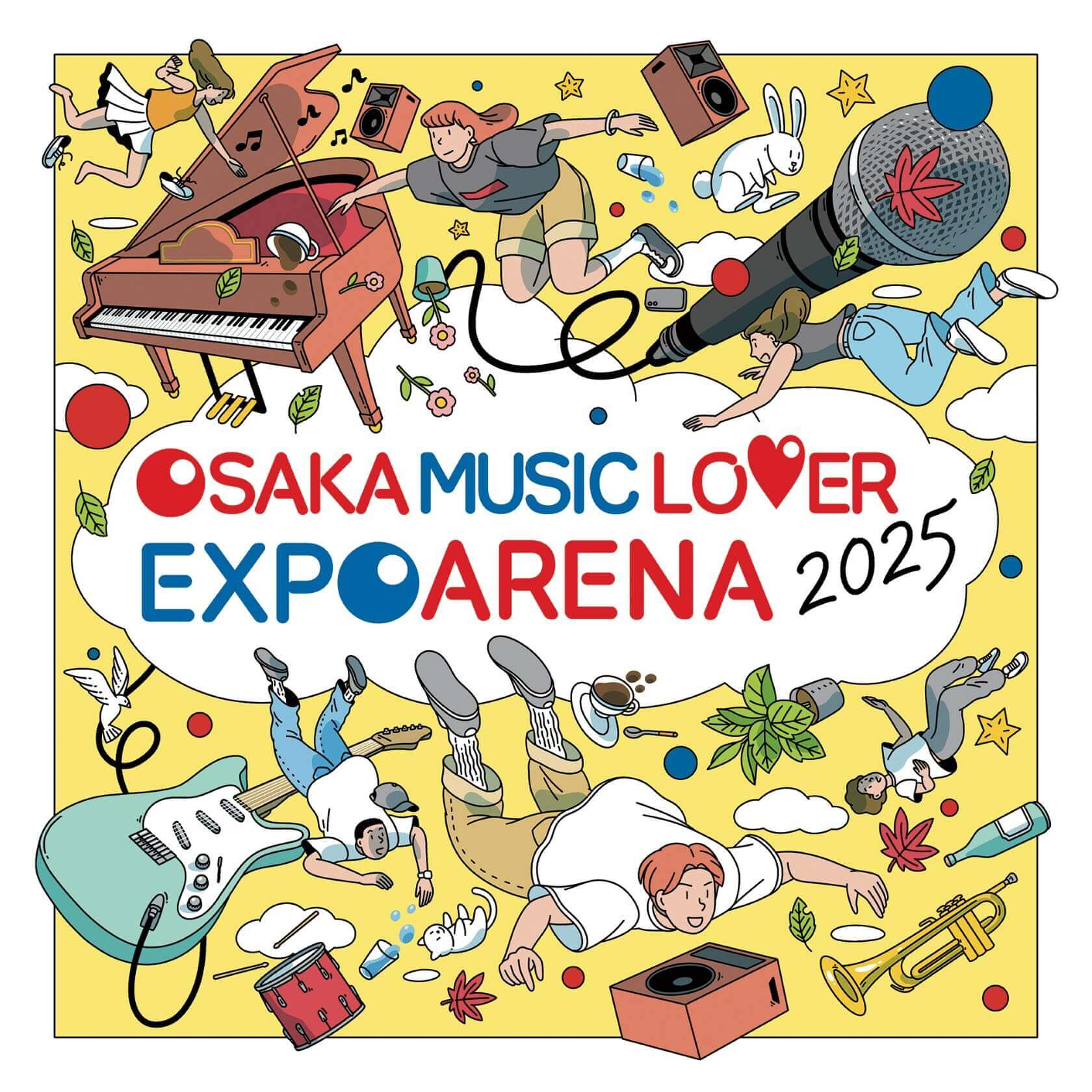 OSAKA MUSIC LOVER EXPO ARENA 2025メインビジュアル